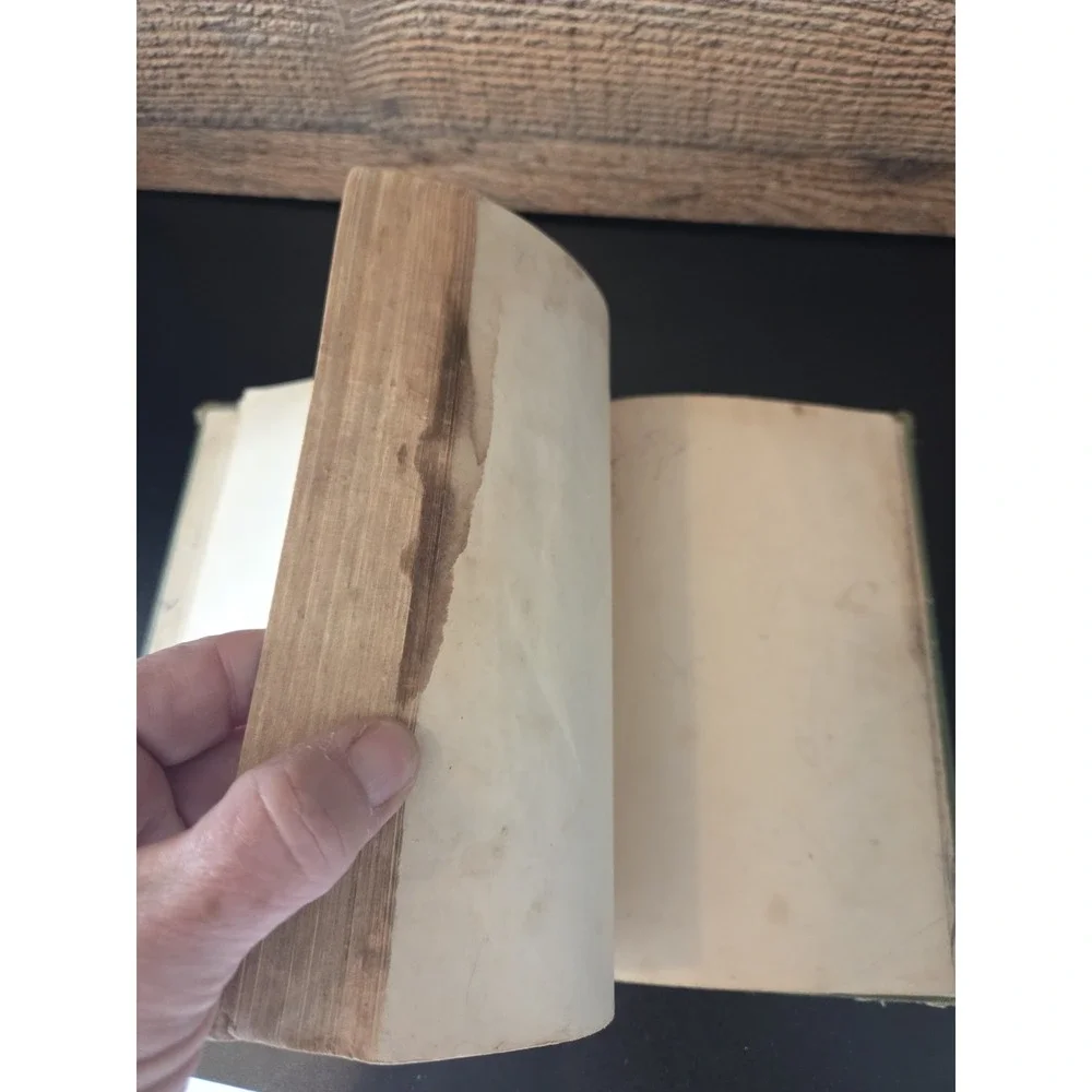 vintage hardcover textbook titled 